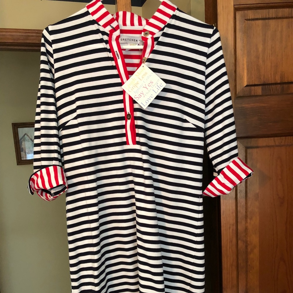 Gretchen Scott admiral dress.